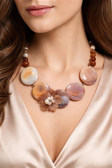 Collana Fiorella Donna in Argento LKF5023AG - LKF5023AG